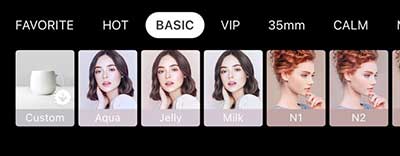 B612 Basic Filters