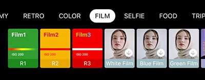 B612 Film Filters