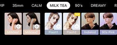 B612 Milk Tea Filters